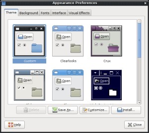 Ubuntu Techwarelabs.com Appearance modification